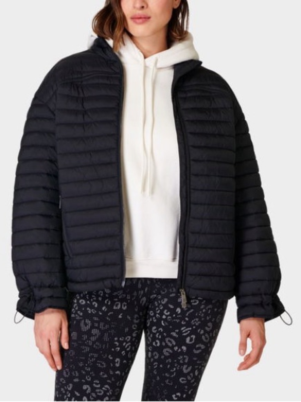 Sweaty Betty Trailblazer Lightweight Padded Jacket Black Women’s Large US 10